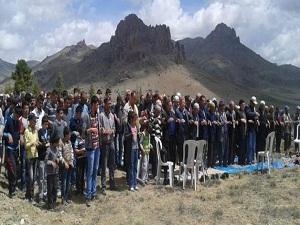 Yağmur duasına çıktılar