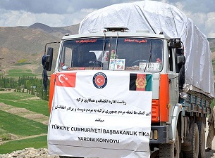 TİKA'dan Afganistan'daki heyelan bölgesine yardım