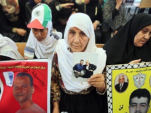 İsrail hapishanelerindeki tutuklular için destek gösterisi