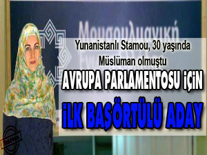 Avrupa Parlamentosu için ilk başörtülü aday