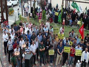 Cizre’de 25 STK, Mısır’daki idam kararlarını protesto etti