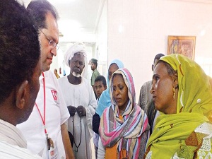 Sudanlılara göz nuru olduk