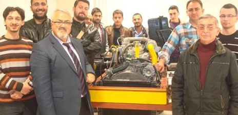 Yüzde yüz yerli ilk dizel motor üretildi