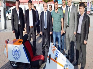 Üniversiteliler tasarladıkları Go-Kart aracını tanıttı