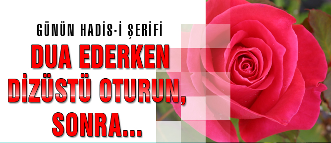 Dua ederken dizüstü oturun, sonra...