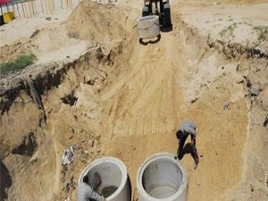 Abluka altyapı çalışmalarını durdurdu