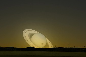 Satürn, Dünya’nın yanından böyle geçip gitseydi