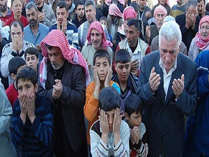 Yağmur duasına çıktılar