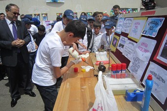 Erzurum’da TÜBİTAK destekli Bilim Fuarı açıldı