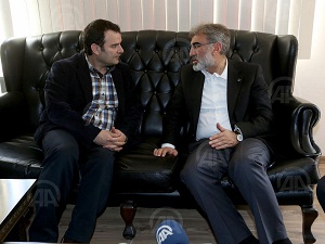 Kemal Öztürk, Bakan Taner Yıldız’ı ziyaret etti