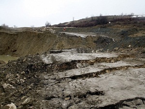 Gürcistan'da toprak kayması