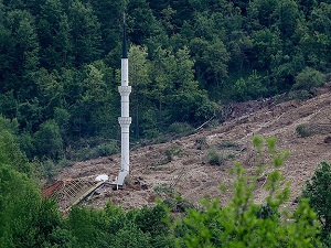 Selden sonra sadece minare ayakta kaldı