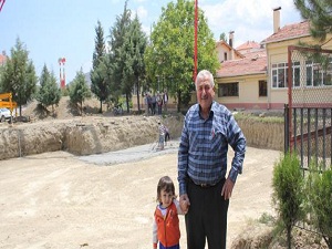 Korkuteli'nde 24 derslikli okul çalışmaları başladı