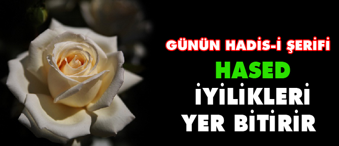 Hased iyilikleri yer bitirir