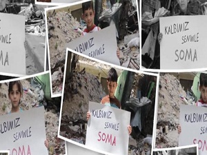 Suriye’nin yetimlerinden Soma’nın yetimlerine ‘hüzün’ mesajı