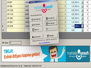 Mahalle Esnafına Ücretsiz Perakende Satış Programı