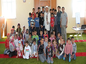 İmamdan öğrencilere dershane hizmeti