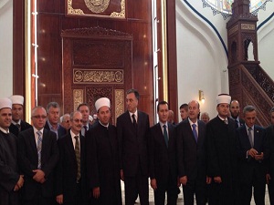 Karadağ'da tamamlanan Selimiye Camii açıldı