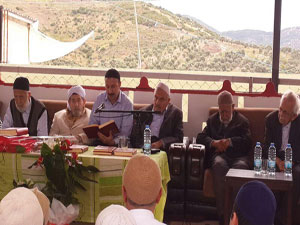 Nur talebeleri Çamlık Mevlidinde