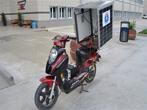 Bu da yakıtsız çalışan motosiklet