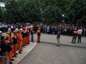 BUSKİ'de Deprem Tatbikatı