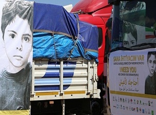 Malatya'dan Suriye'ye yardım