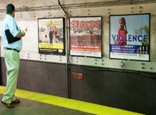 Boston metrosunda Filistin gerçekleri