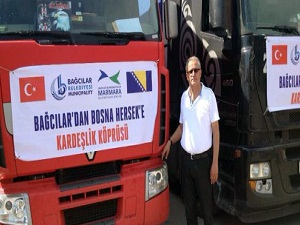 Bağcılar Belediyesi'nin yardımları Bosna'ya ulaştı