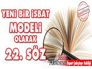 Yeni Bir İsbat Modeli Olarak 22. Söz