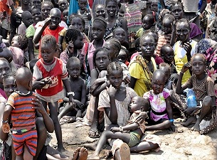 Güney Sudan insani felaketin eşiğinde