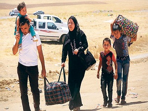 Türkmenler katliamdan kaçıyor