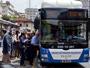 Ankara'daki toplu ulaşım zammına dava