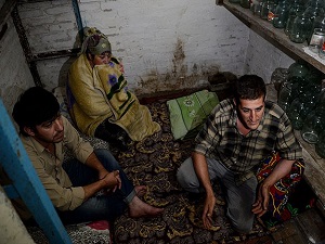 Ukrayna'da sığınakta geçen yaşamlar