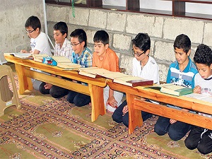 Karneyi alan çocuklar Kur’an kurslarına koştu