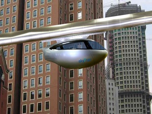 Dünyanın ilk uçan araba sistemi kuruluyor