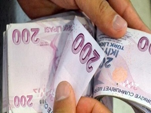 Maaşlara bin 400 lira zam!