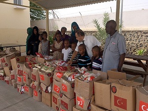 Türkiye insani yardım için dünyanın her yerinde