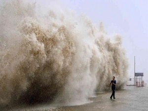 Çin'de tayfun alarmı