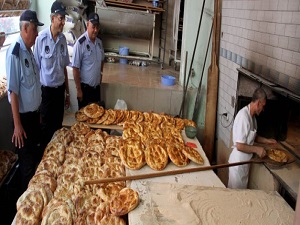 Çorumda pide ve ekmek fırınlarına ramazan denetimi