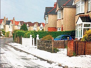 Yazın ortasında kışı yaşıyorlar