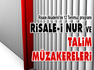 Risale-i Nur ve Talim Müzakereleri