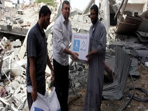 TİKA ve Deniz Feneri'nden Gazze'ye yardım