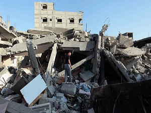 Filistin'de 560 ev tamamen yıkıldı