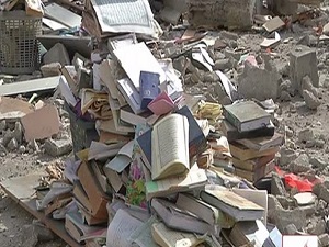 Gazze'de yürek burkan görüntü