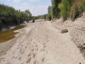 O nehrin tamamı kurudu!