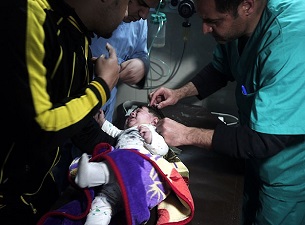 Gazzeli yaralıların bir kısmı, Ürdün'de tedavi görüyor