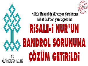 Risale-i Nur'un bandrol sorununa çözüm getirildi