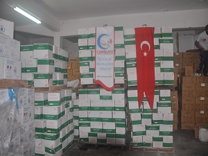 Cansuyu Gazze yardımlarına hız verdi