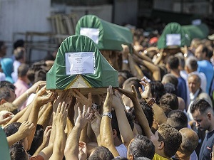 Bosna'da 284 kurban daha son yolculuğuna uğurlanıyor