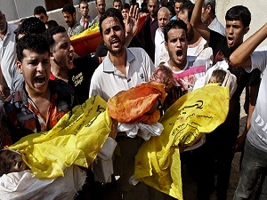 Gazze’de çocuk katliamı